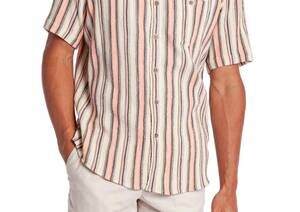 NEW CRIQUET beachcomber shirt in peach